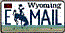 Wyoming E-mail License Plate